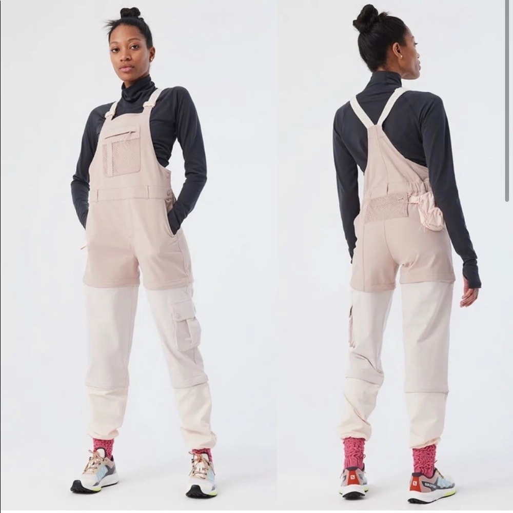 NWT Outdoor Voices Rectrek Zip-Off Overall